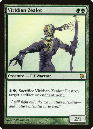 Viridian Zealot [Darksteel] | Sanctuary Gaming