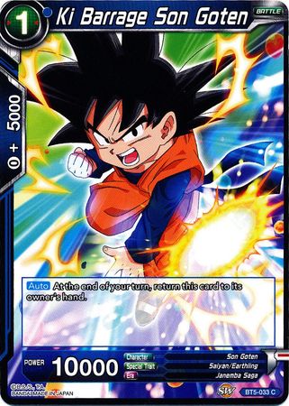 Ki Barrage Son Goten (BT5-033) [Miraculous Revival] | Sanctuary Gaming