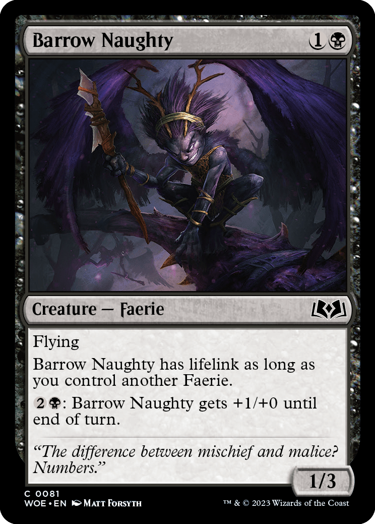 Barrow Naughty [Wilds of Eldraine] | Sanctuary Gaming