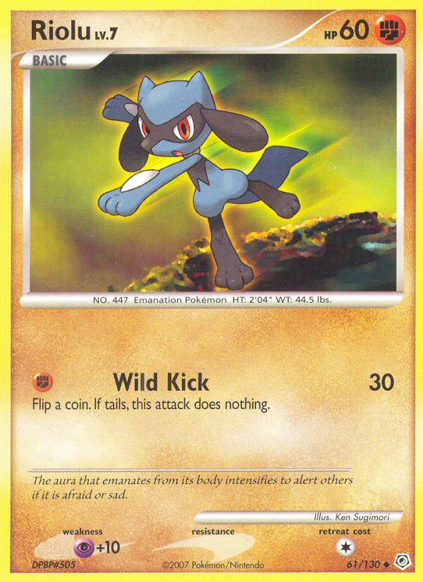 Riolu (61/130) [Diamond & Pearl: Base Set] | Sanctuary Gaming