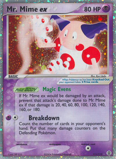 Mr. Mime ex (111/112) [EX: FireRed & LeafGreen] | Sanctuary Gaming