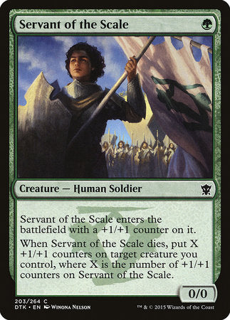 Servant of the Scale [Dragons of Tarkir] | Sanctuary Gaming