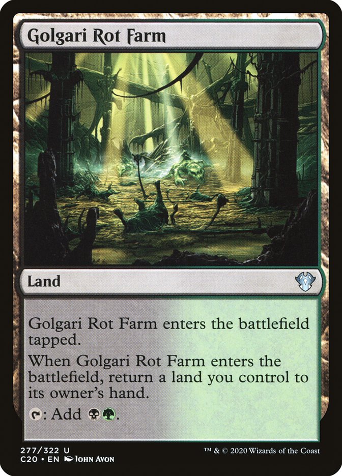 Golgari Rot Farm [Commander 2020] | Sanctuary Gaming