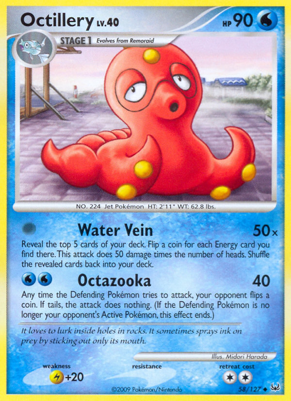 Octillery (58/127) [Platinum: Base Set] | Sanctuary Gaming