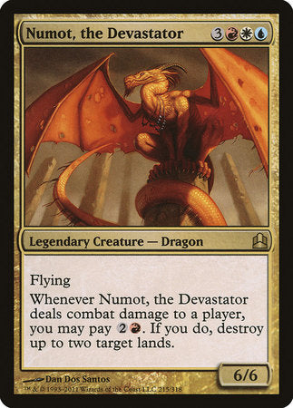 Numot, the Devastator [Commander 2011] | Sanctuary Gaming