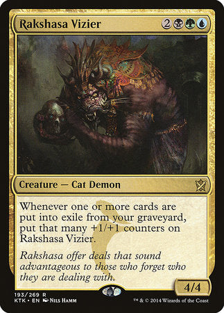 Rakshasa Vizier [Khans of Tarkir] | Sanctuary Gaming