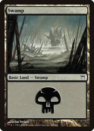 Swamp (298) [Champions of Kamigawa] | Sanctuary Gaming