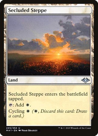 Secluded Steppe [Modern Horizons] | Sanctuary Gaming