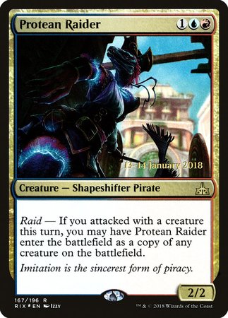 Protean Raider [Rivals of Ixalan Promos] | Sanctuary Gaming