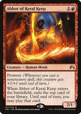 Abbot of Keral Keep [Magic Origins] | Sanctuary Gaming