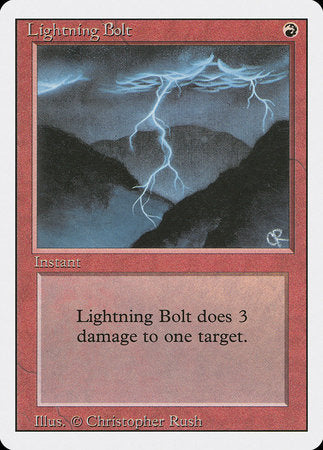 Lightning Bolt [Revised Edition] | Sanctuary Gaming