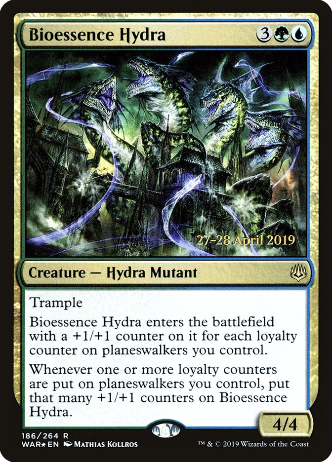 Bioessence Hydra  [War of the Spark Prerelease Promos] | Sanctuary Gaming