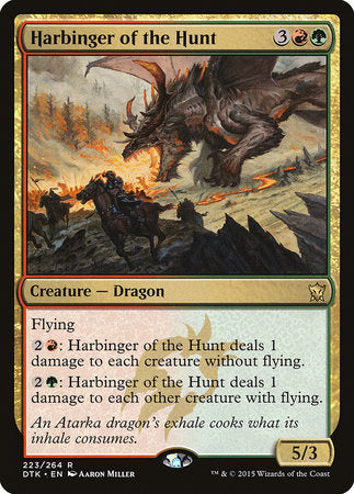 Harbinger of the Hunt [Dragons of Tarkir] | Sanctuary Gaming