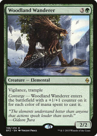 Woodland Wanderer [Battle for Zendikar] | Sanctuary Gaming