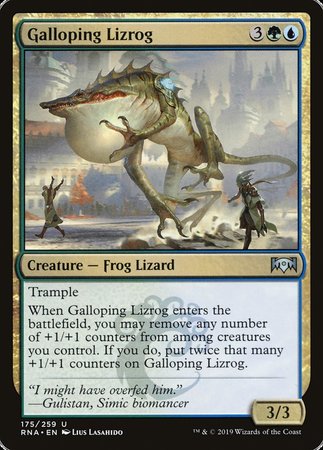 Galloping Lizrog [Ravnica Allegiance] | Sanctuary Gaming