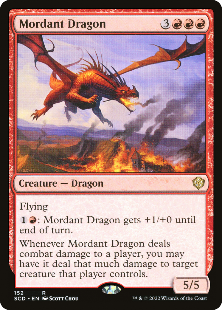 Mordant Dragon [Starter Commander Decks] | Sanctuary Gaming