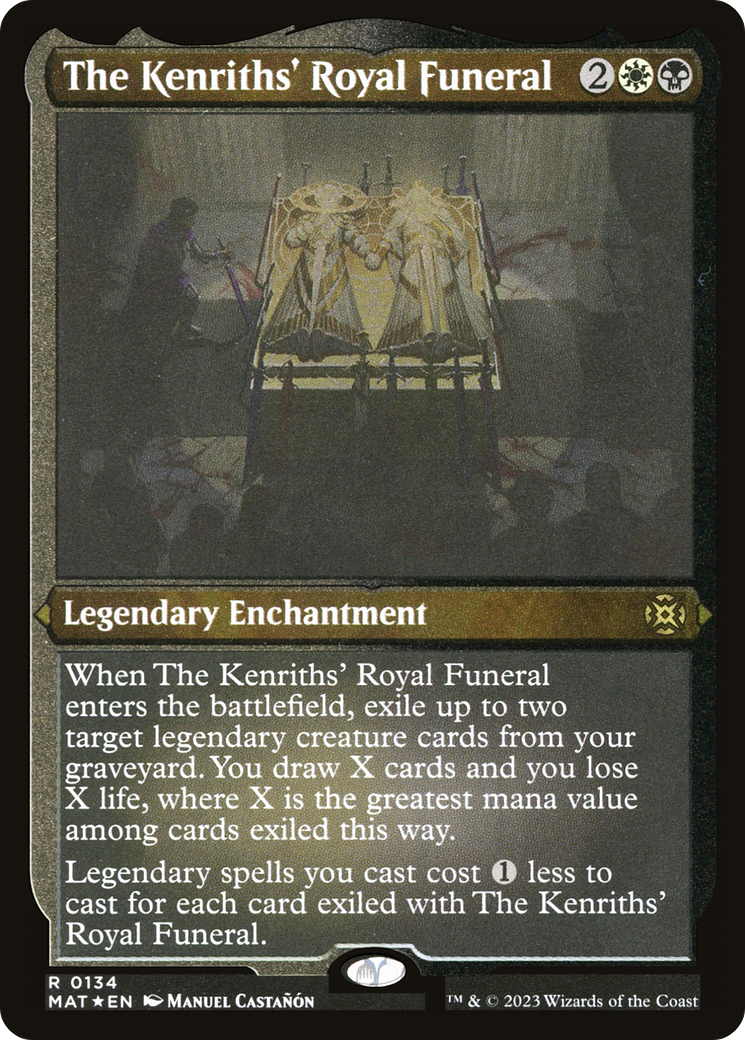 The Kenriths' Royal Funeral (Foil Etched) [March of the Machine: The Aftermath] | Sanctuary Gaming