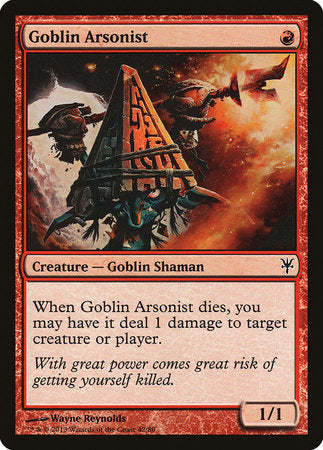 Goblin Arsonist [Duel Decks: Sorin vs. Tibalt] | Sanctuary Gaming