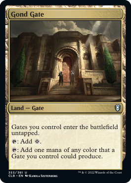 Gond Gate [Commander Legends: Battle for Baldur's Gate] | Sanctuary Gaming