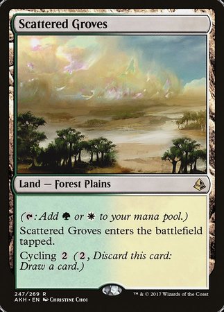 Scattered Groves [Amonkhet] | Sanctuary Gaming