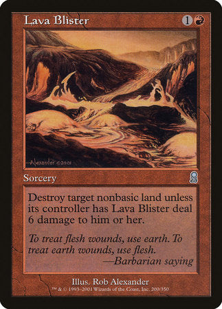 Lava Blister [Odyssey] | Sanctuary Gaming