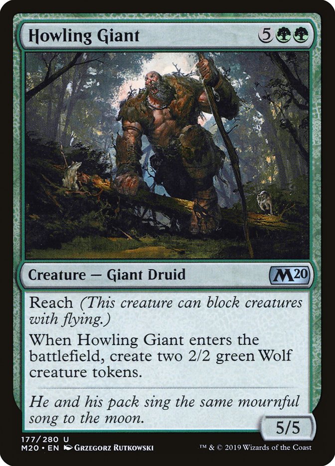 Howling Giant [Core Set 2020] | Sanctuary Gaming