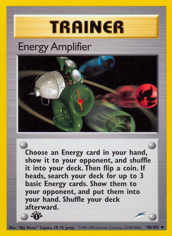Energy Amplifier (98/105) [Neo Destiny 1st Edition] | Sanctuary Gaming