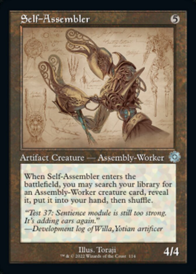 Self-Assembler (Retro Schematic) [The Brothers' War Retro Artifacts] | Sanctuary Gaming