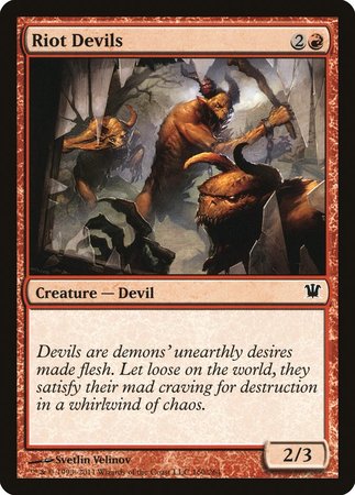 Riot Devils [Innistrad] | Sanctuary Gaming