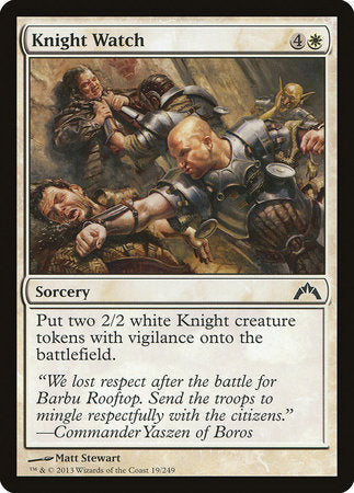 Knight Watch [Gatecrash] | Sanctuary Gaming