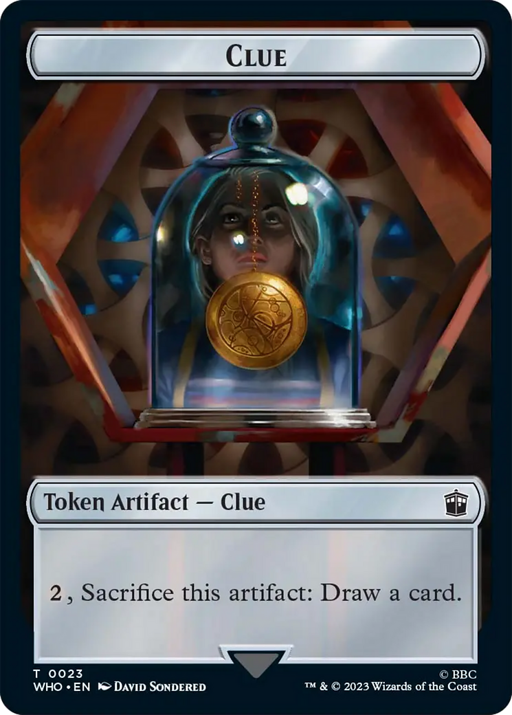 Clue Token [Doctor Who Tokens] | Sanctuary Gaming
