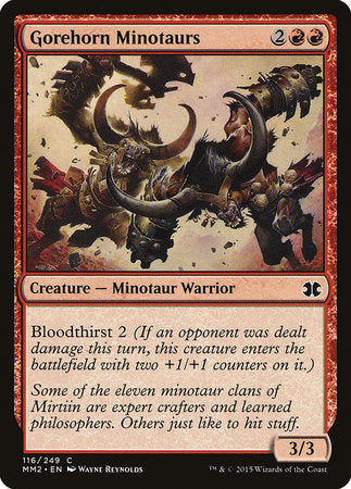 Gorehorn Minotaurs [Modern Masters 2015] | Sanctuary Gaming