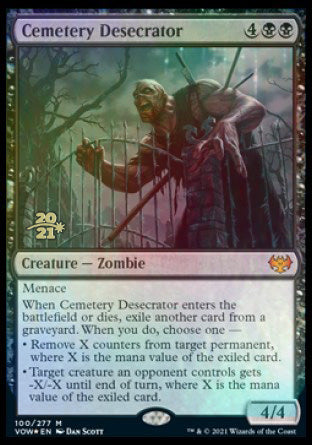 Cemetery Desecrator [Innistrad: Crimson Vow Prerelease Promos] | Sanctuary Gaming