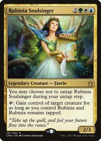 Rubinia Soulsinger [Commander Anthology] | Sanctuary Gaming