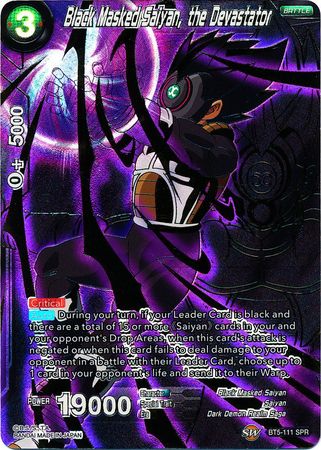 Black Masked Saiyan, the Devastator (SPR) (BT5-111) [Miraculous Revival] | Sanctuary Gaming