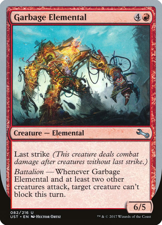 Garbage Elemental (6/5 Creature) [Unstable] | Sanctuary Gaming