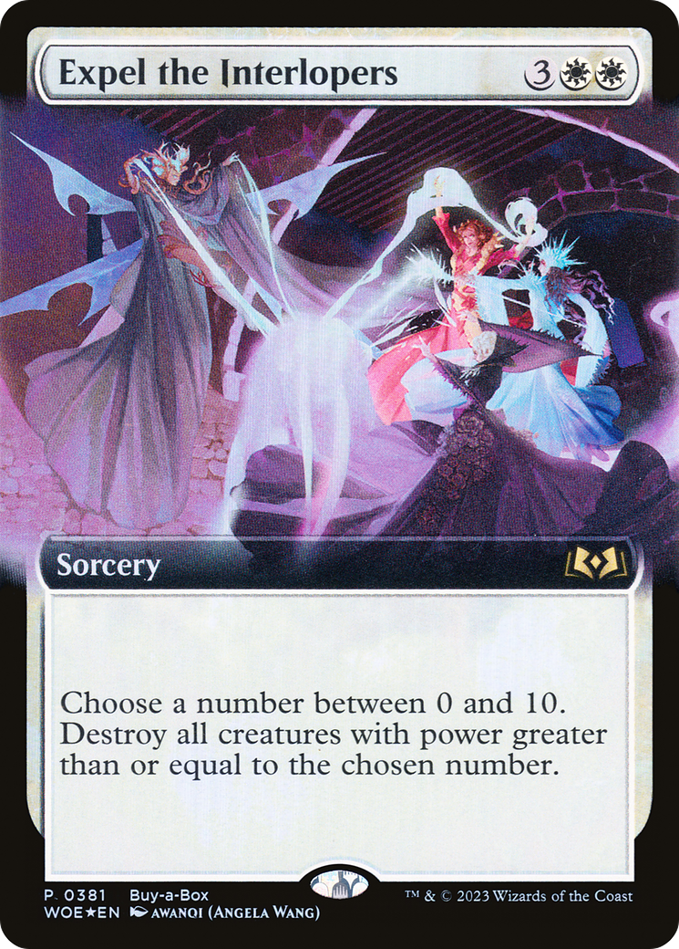 Expel the Interlopers (Buy-A-Box) [Wilds of Eldraine Promos] | Sanctuary Gaming