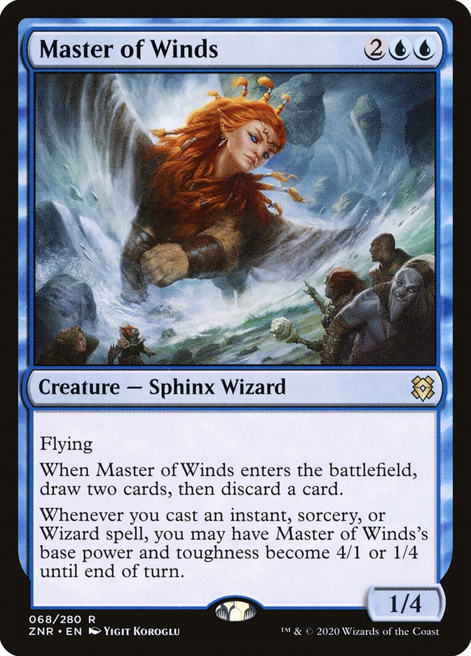Master of Winds [Zendikar Rising] | Sanctuary Gaming