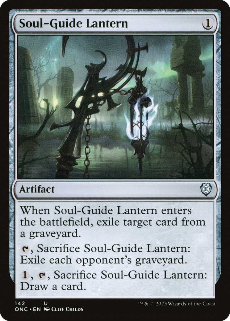 Soul-Guide Lantern [Phyrexia: All Will Be One Commander] | Sanctuary Gaming