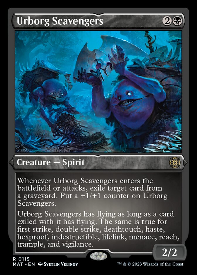 Urborg Scavengers (Foil Etched) [March of the Machine: The Aftermath] | Sanctuary Gaming