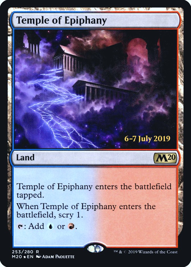 Temple of Epiphany  [Core Set 2020 Prerelease Promos] | Sanctuary Gaming