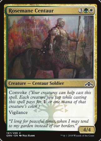 Rosemane Centaur [Guilds of Ravnica] | Sanctuary Gaming