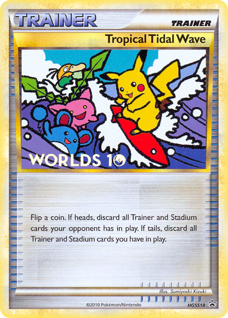 Tropical Tidal Wave (HGSS18) [HeartGold & SoulSilver: Black Star Promos] | Sanctuary Gaming