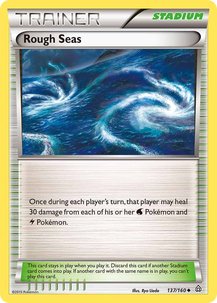 Rough Seas (137/160) [XY: Primal Clash] | Sanctuary Gaming