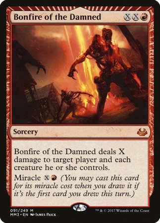 Bonfire of the Damned [Modern Masters 2017] | Sanctuary Gaming