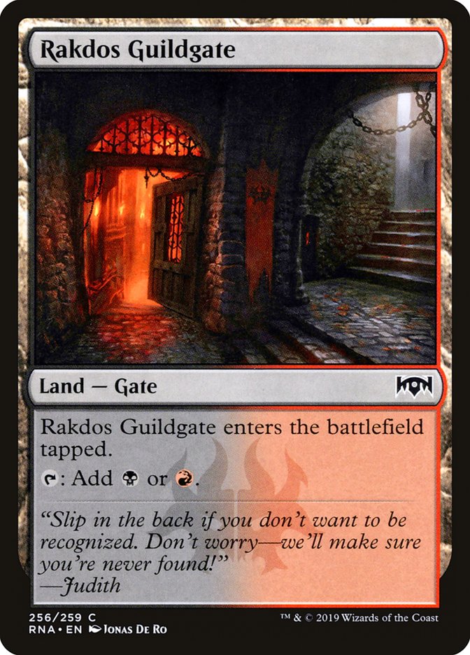 Rakdos Guildgate (256/259) [Ravnica Allegiance] | Sanctuary Gaming