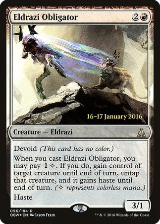 Eldrazi Obligator [Oath of the Gatewatch Promos] | Sanctuary Gaming