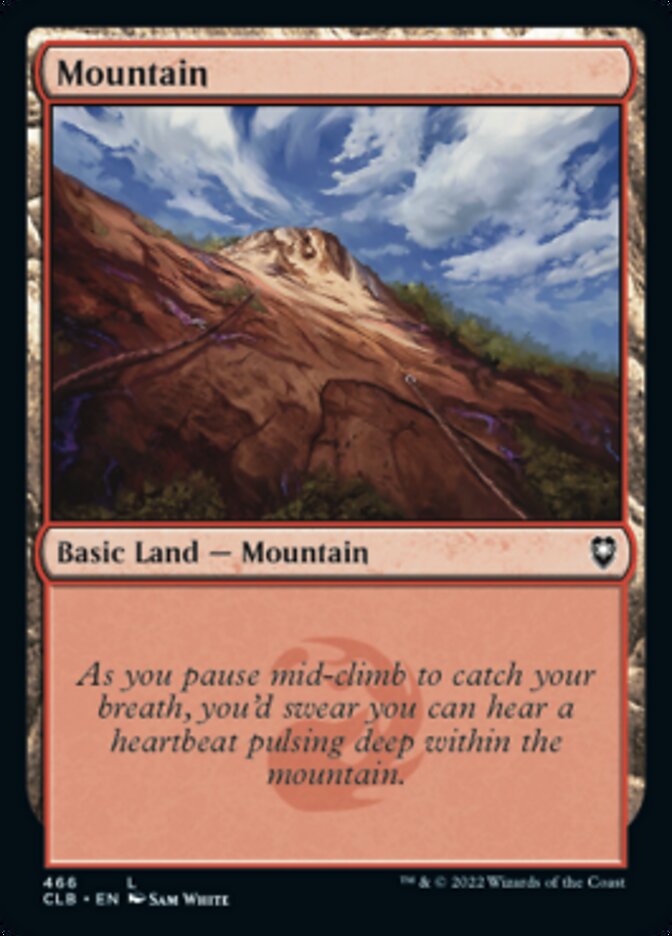 Mountain (466) [Commander Legends: Battle for Baldur's Gate] | Sanctuary Gaming