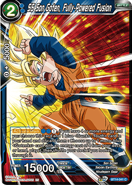 SS Son Goten, Fully-Powered Fusion (BT14-041) [Cross Spirits] | Sanctuary Gaming