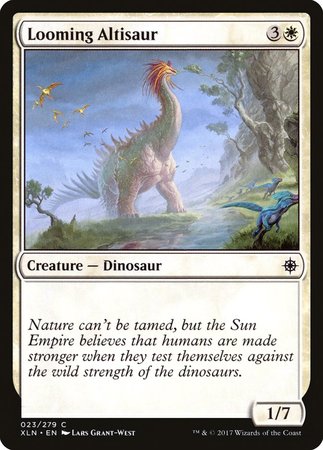 Looming Altisaur [Ixalan] | Sanctuary Gaming